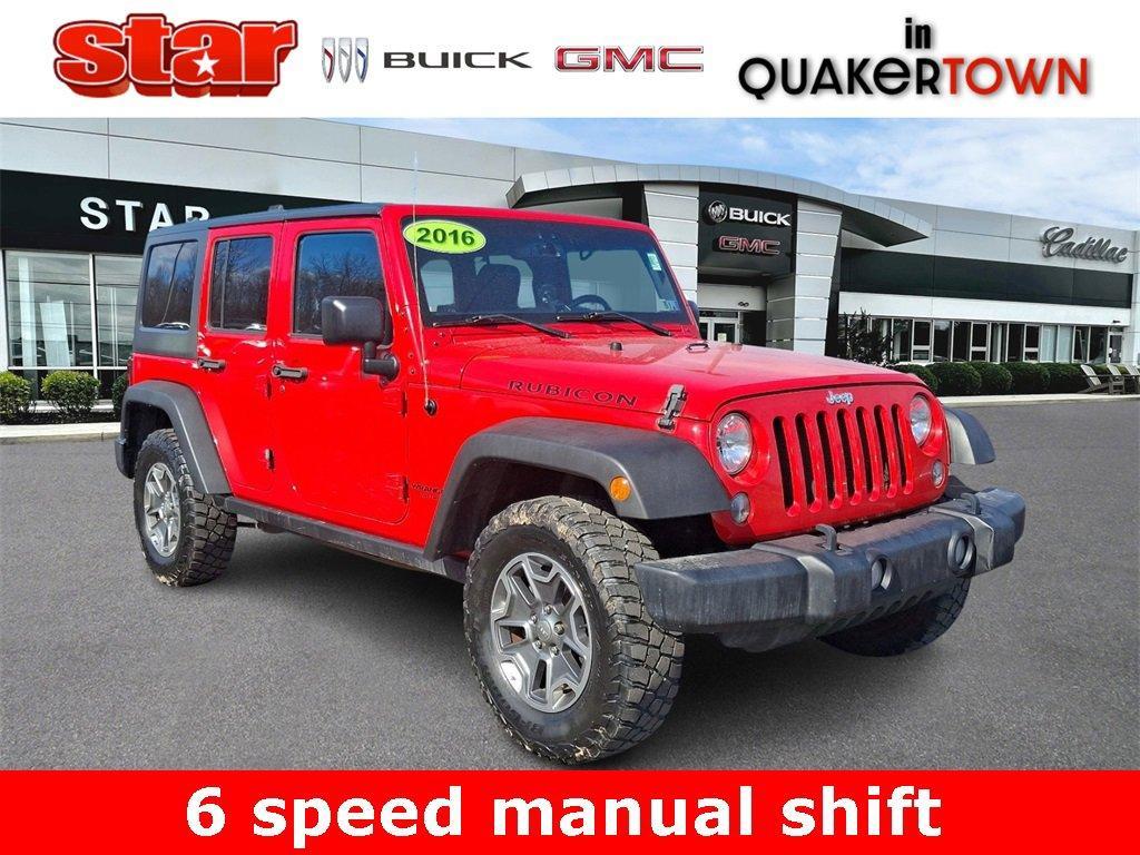 used 2016 Jeep Wrangler Unlimited car, priced at $16,995