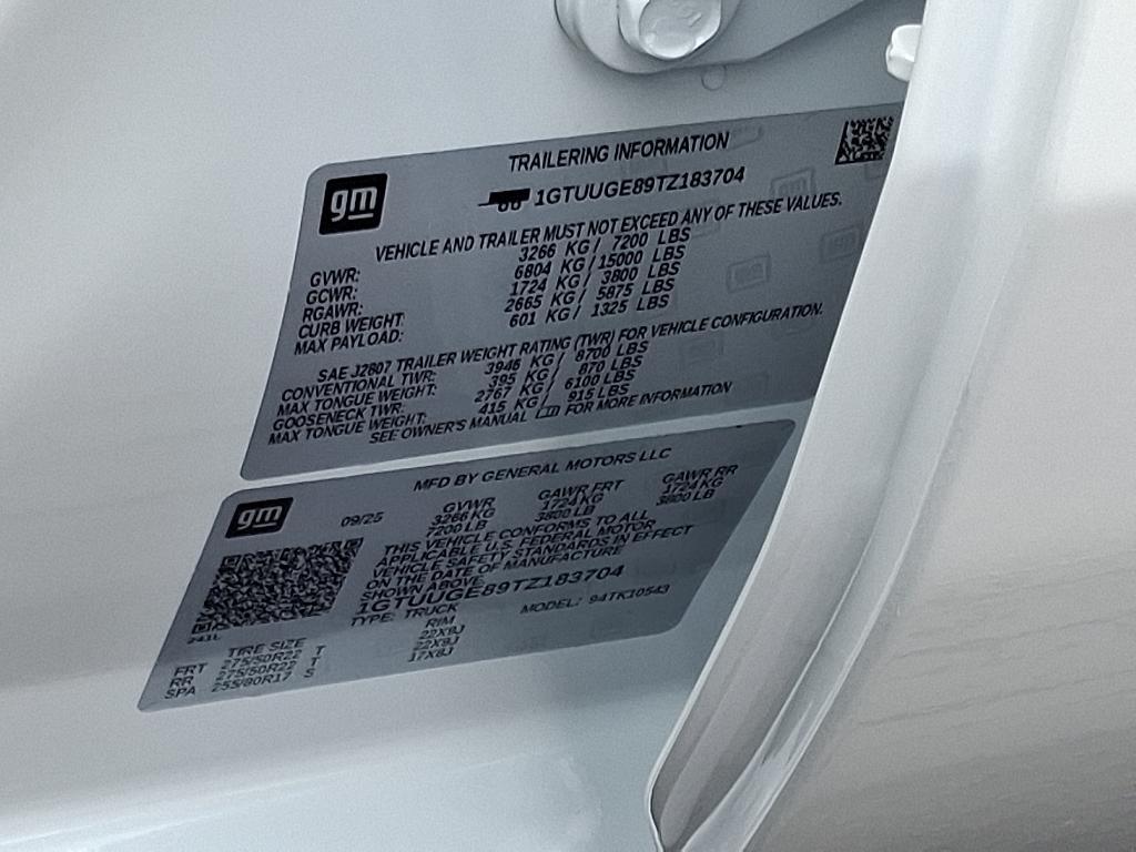 new 2026 GMC Sierra 1500 car, priced at $73,670