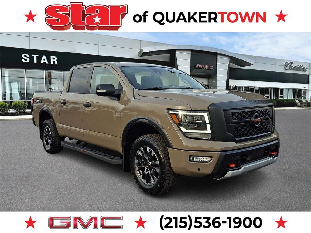 used 2021 Nissan Titan car, priced at $37,995