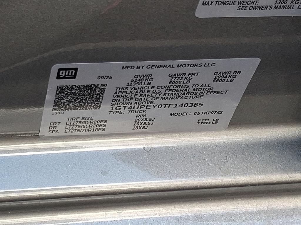 new 2026 GMC Sierra 2500 car, priced at $89,780