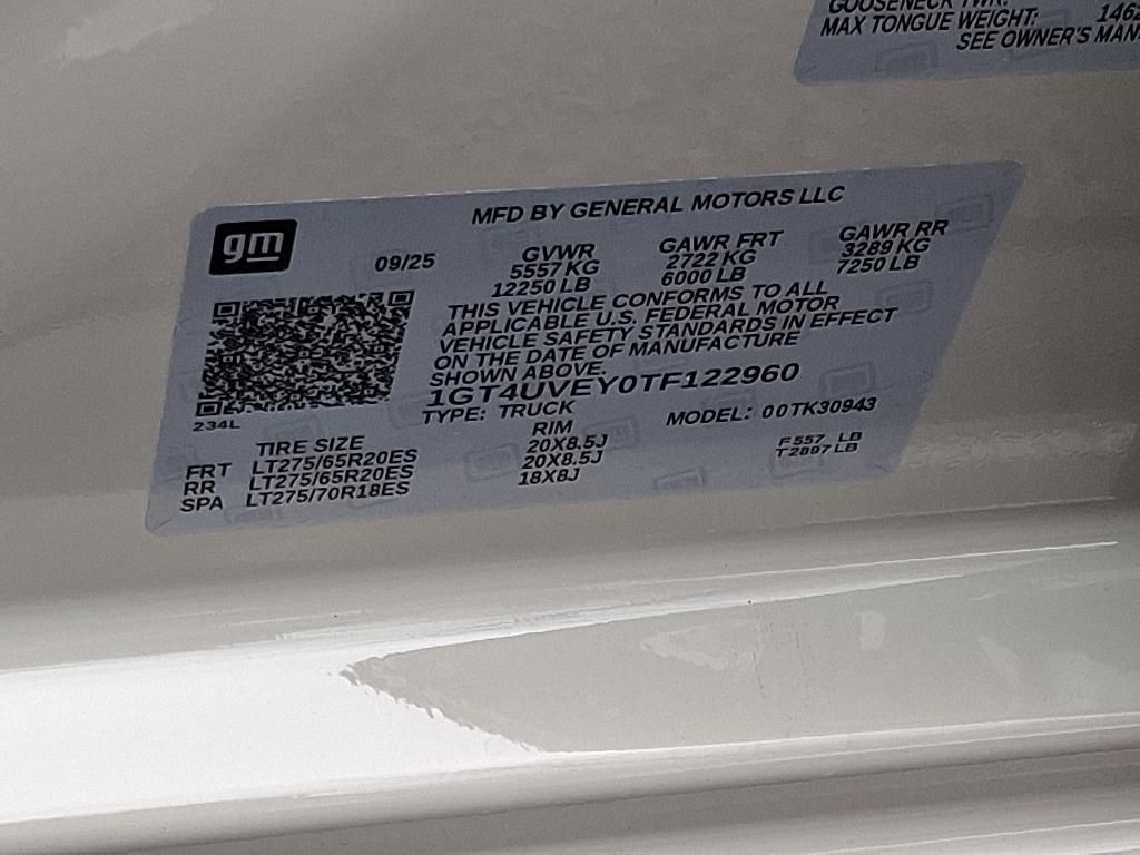 new 2026 GMC Sierra 3500 car, priced at $91,475