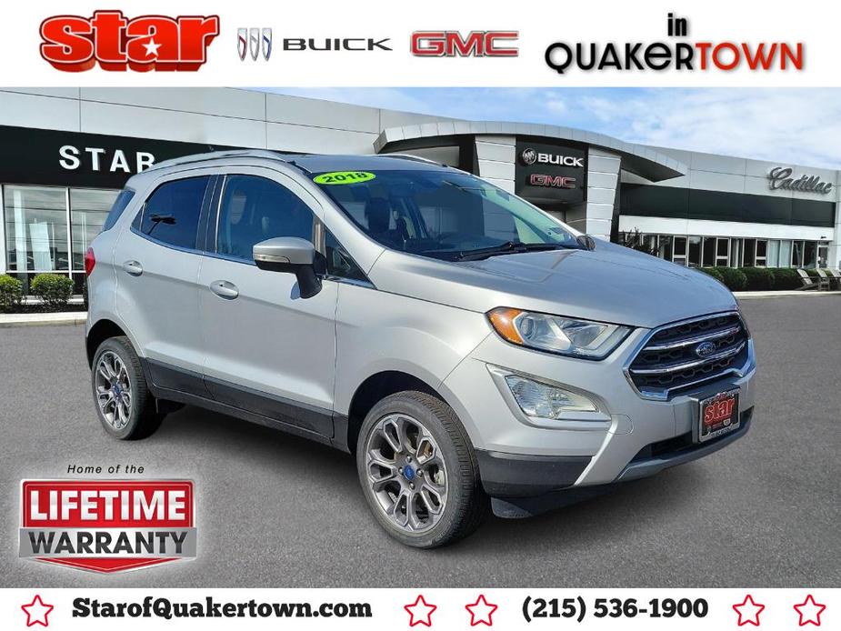 used 2018 Ford EcoSport car, priced at $16,583