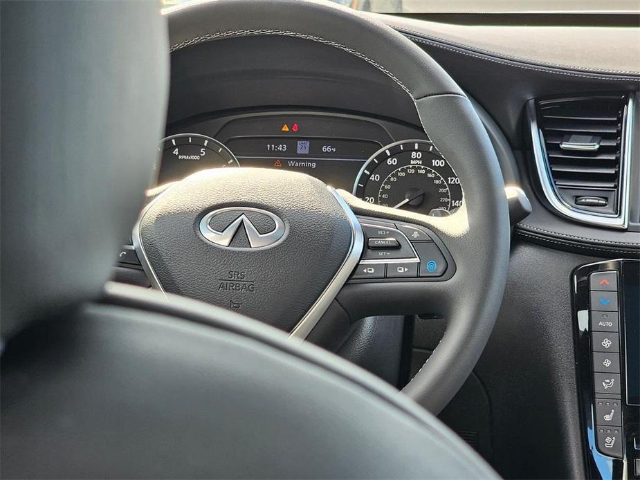 new 2025 INFINITI QX55 car, priced at $56,080