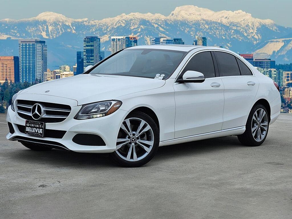 used 2018 Mercedes-Benz C-Class car, priced at $23,991