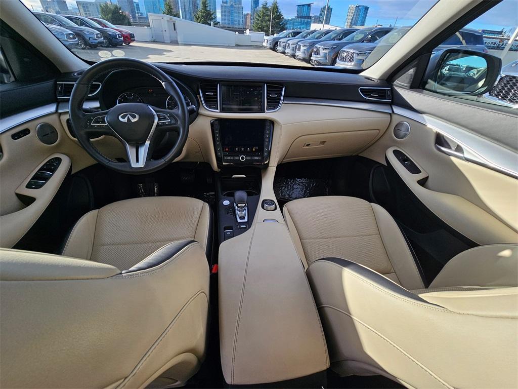 used 2022 INFINITI QX50 car, priced at $36,888