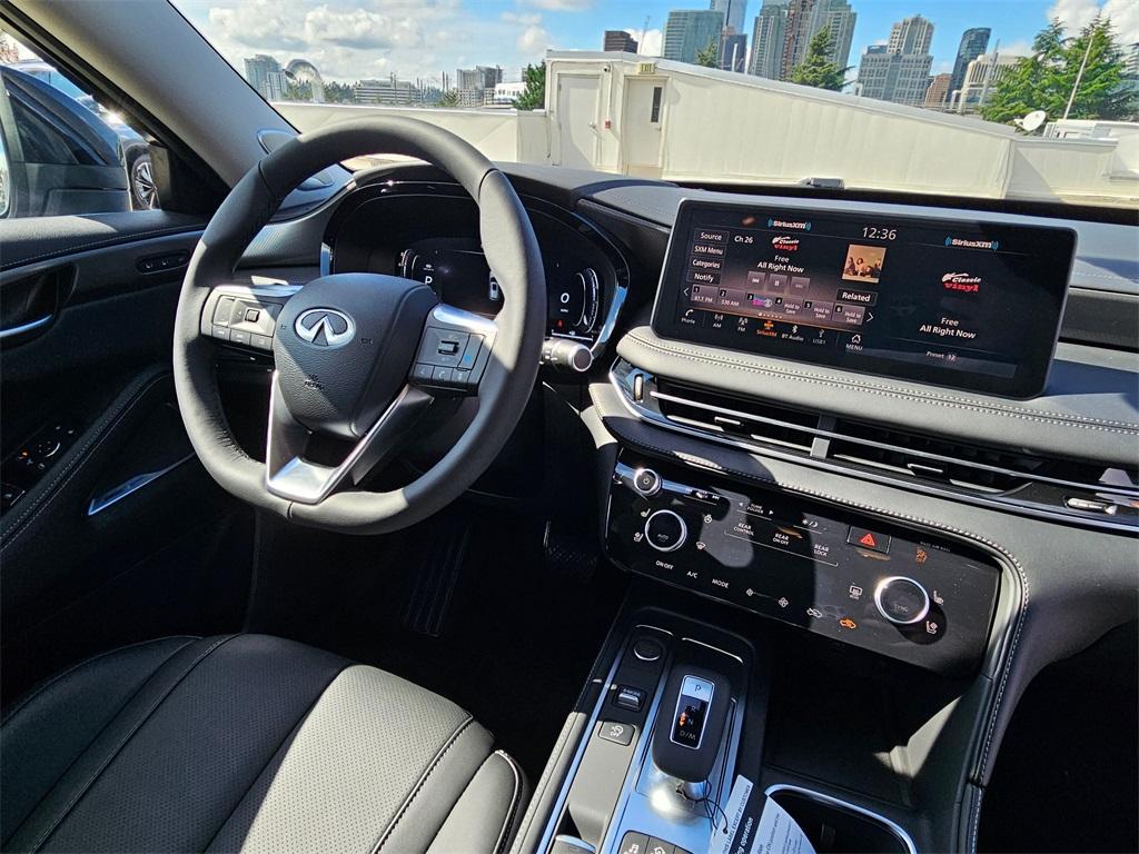 new 2025 INFINITI QX60 car, priced at $58,385