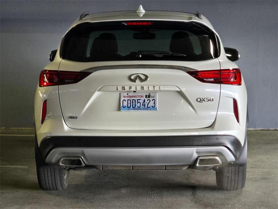 used 2022 INFINITI QX50 car, priced at $31,491