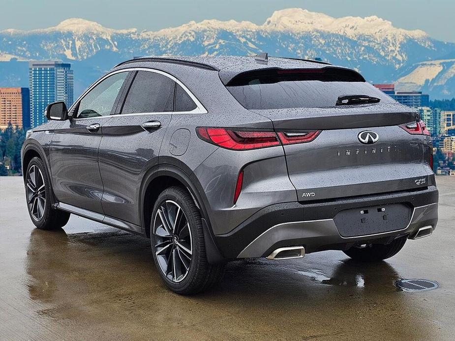 new 2025 INFINITI QX55 car, priced at $48,085