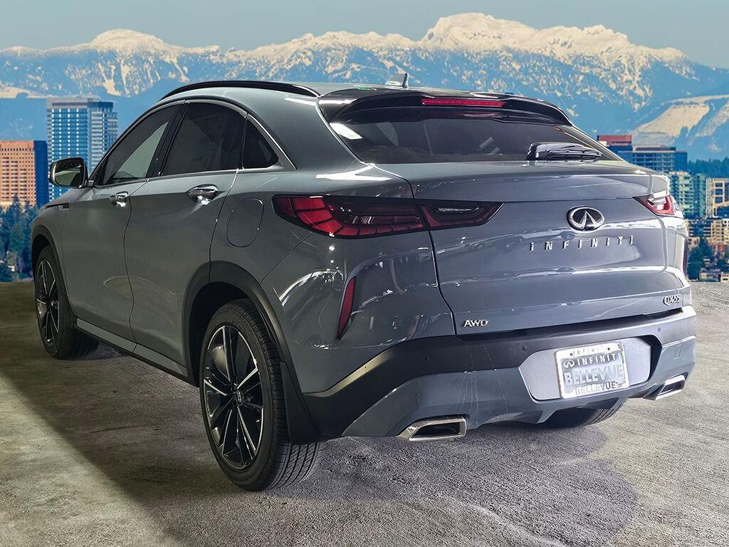 new 2025 INFINITI QX55 car, priced at $55,875