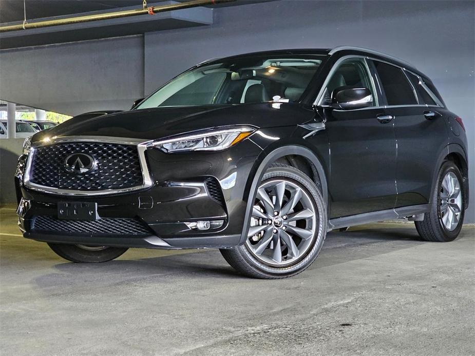 used 2021 INFINITI QX50 car, priced at $27,888