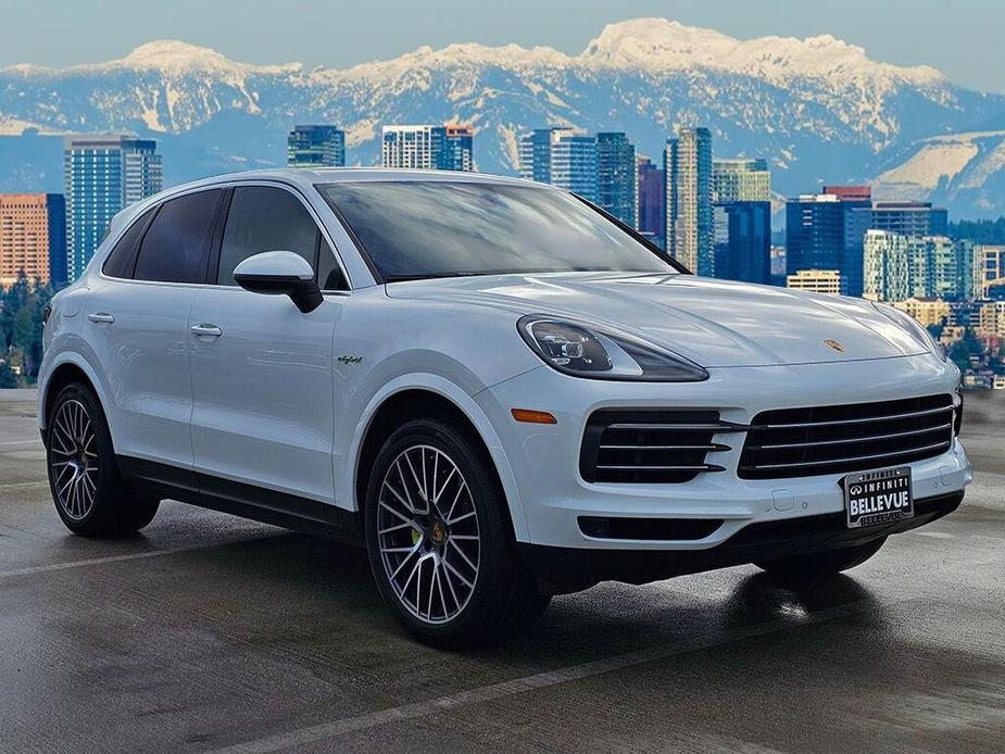 used 2021 Porsche Cayenne E-Hybrid car, priced at $68,888