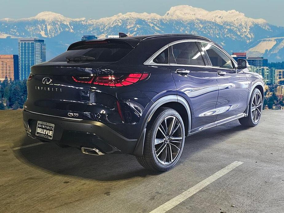 new 2025 INFINITI QX55 car, priced at $50,085