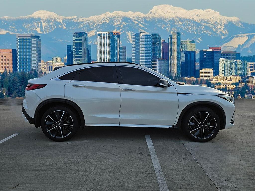 used 2022 INFINITI QX55 car, priced at $31,000