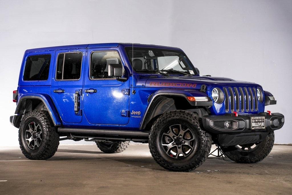 used 2020 Jeep Wrangler Unlimited car, priced at $43,291
