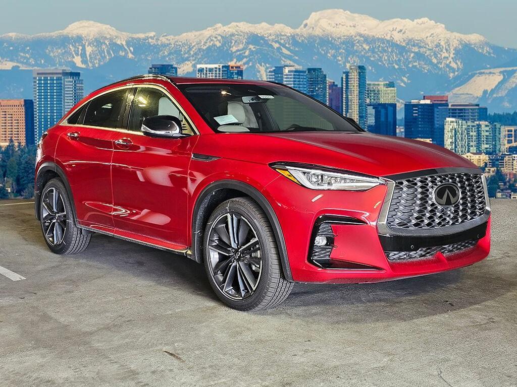 new 2025 INFINITI QX55 car, priced at $56,080