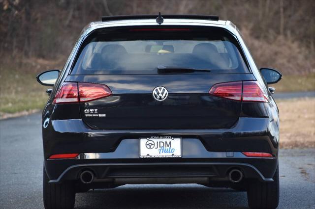 used 2018 Volkswagen Golf GTI car, priced at $21,495