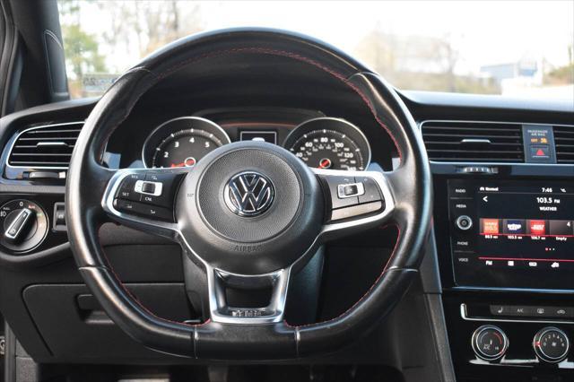 used 2018 Volkswagen Golf GTI car, priced at $21,495