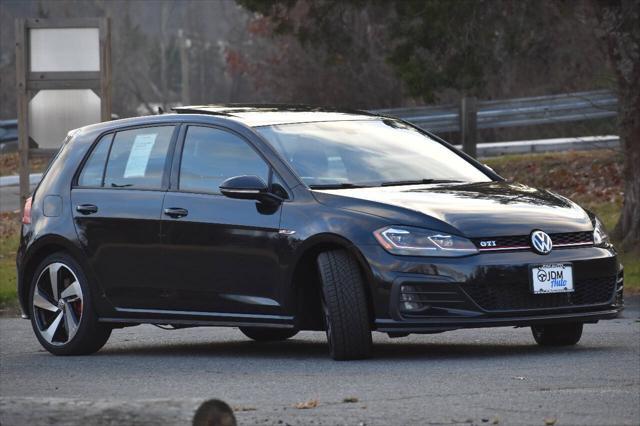 used 2018 Volkswagen Golf GTI car, priced at $21,495