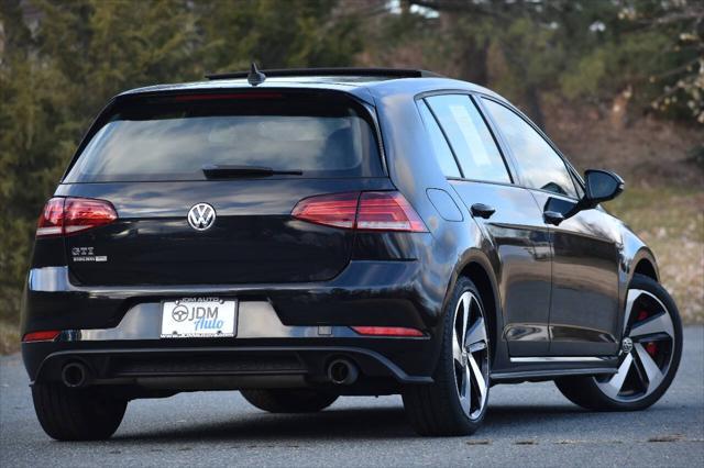 used 2018 Volkswagen Golf GTI car, priced at $21,495