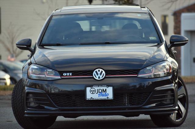 used 2018 Volkswagen Golf GTI car, priced at $21,495