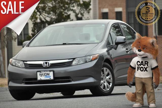 used 2012 Honda Civic car, priced at $7,495