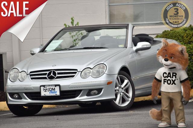 used 2008 Mercedes-Benz CLK-Class car, priced at $9,995