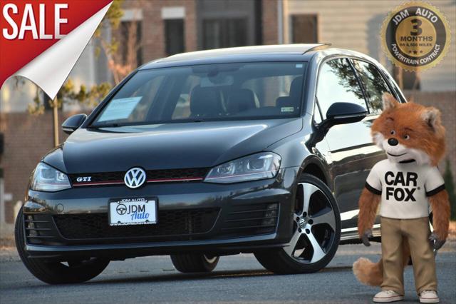 used 2015 Volkswagen Golf GTI car, priced at $13,495