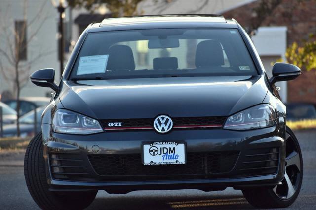 used 2015 Volkswagen Golf GTI car, priced at $13,495