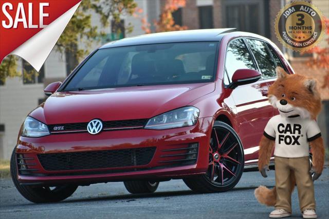 used 2017 Volkswagen Golf GTI car, priced at $17,495