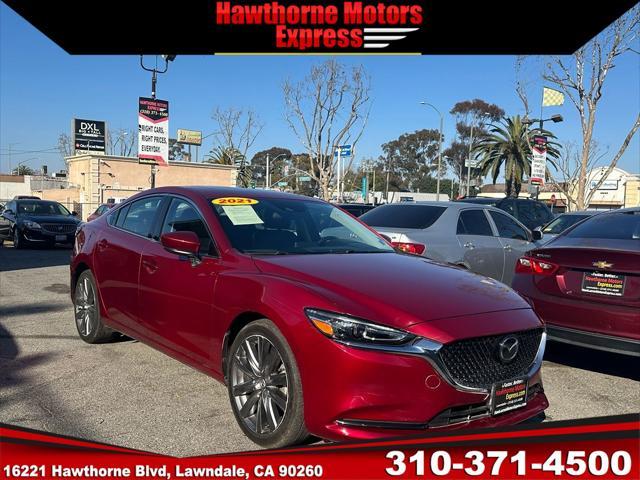 used 2021 Mazda Mazda6 car, priced at $17,500