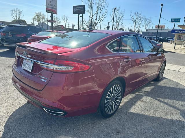 used 2018 Ford Fusion car, priced at $12,500