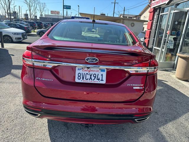 used 2018 Ford Fusion car, priced at $12,500