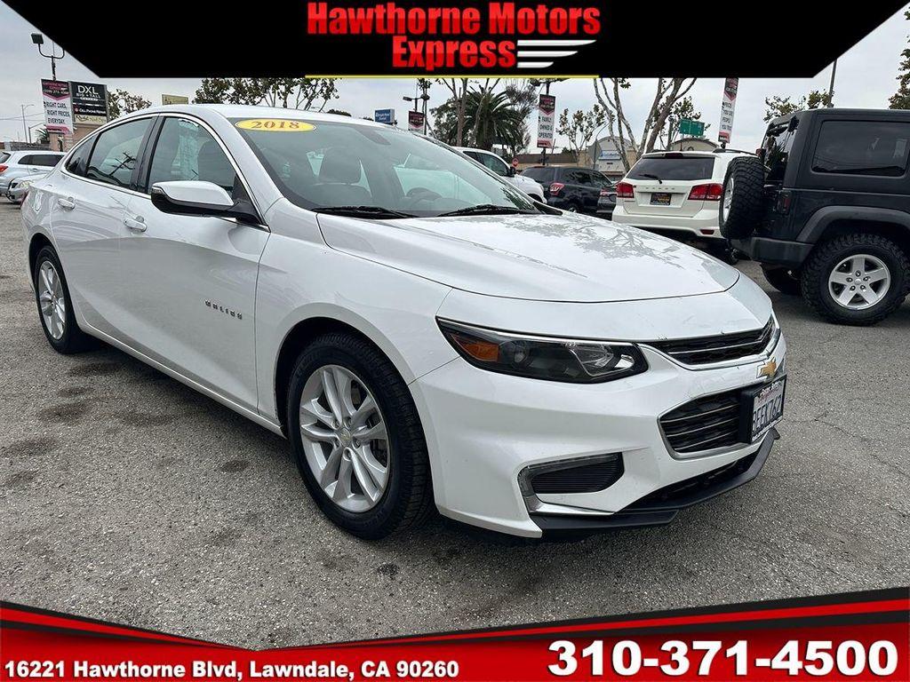used 2018 Chevrolet Malibu car, priced at $11,485