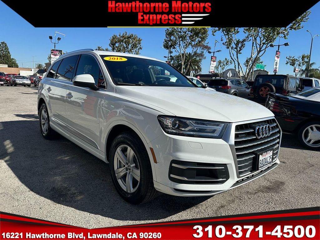 used 2018 Audi Q7 car, priced at $15,699