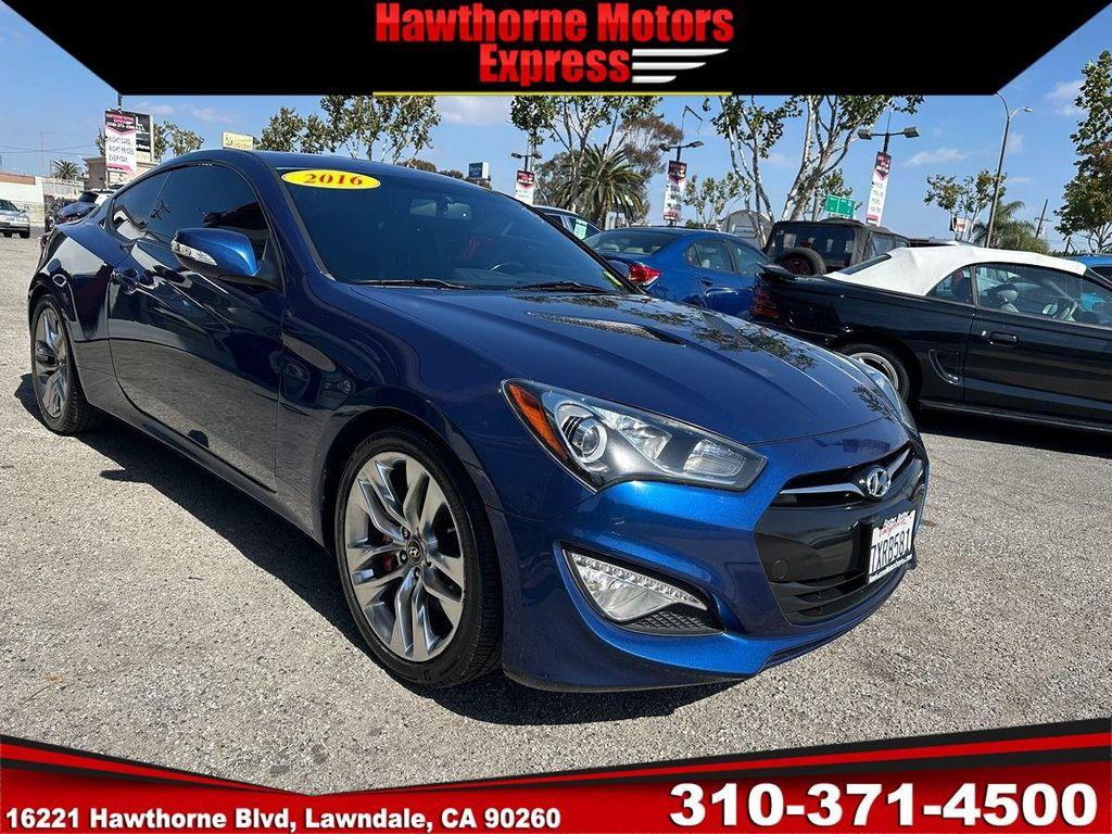 used 2016 Hyundai Genesis Coupe car, priced at $14,999