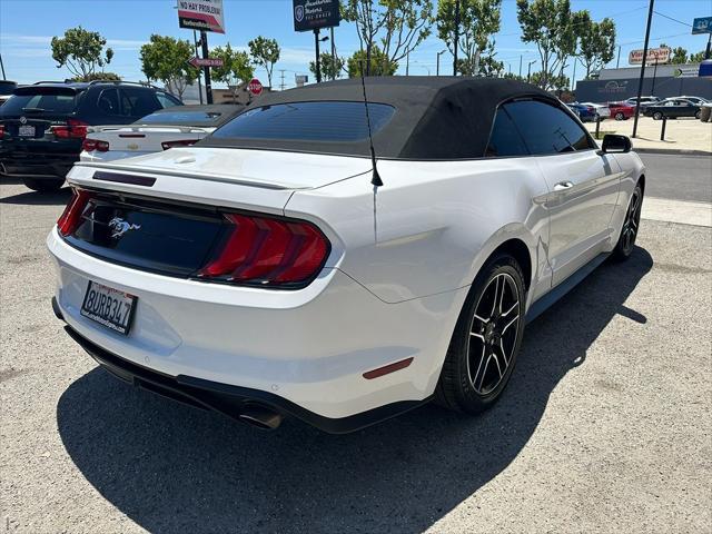 used 2021 Ford Mustang car, priced at $19,500