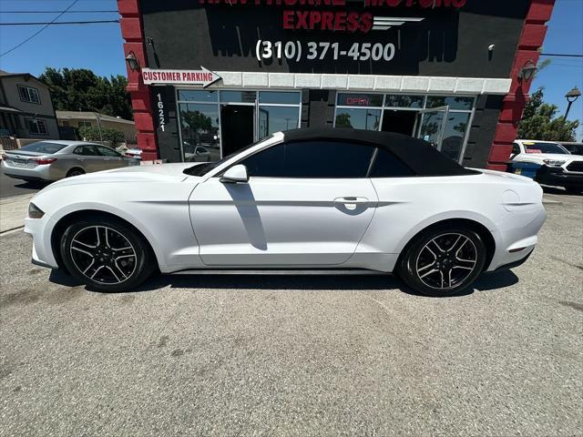 used 2021 Ford Mustang car, priced at $19,500