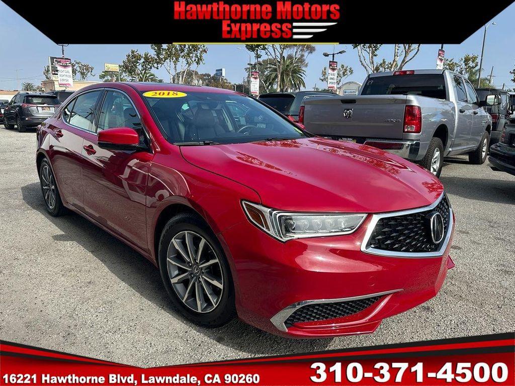 used 2018 Acura TLX car, priced at $15,900
