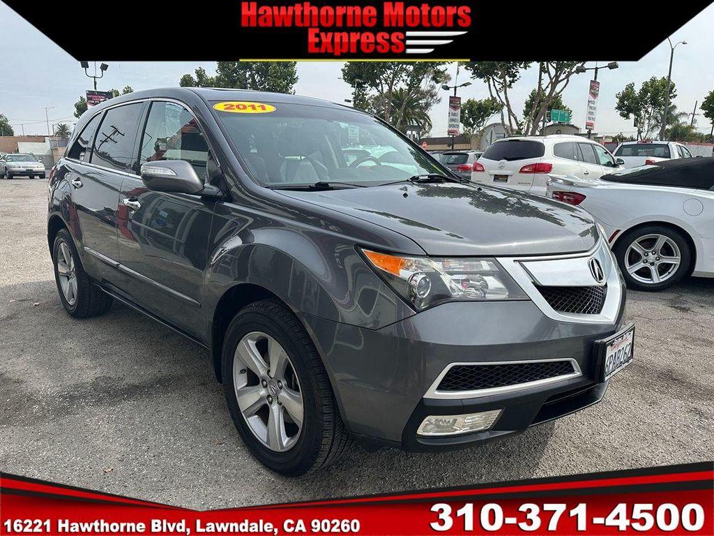 used 2011 Acura MDX car, priced at $8,500