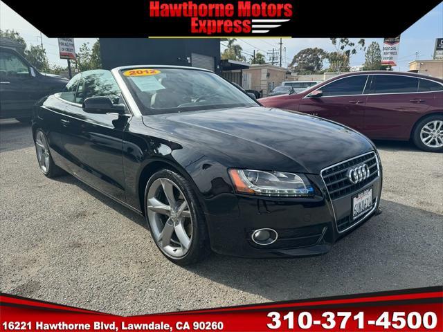 used 2012 Audi A5 car, priced at $12,999