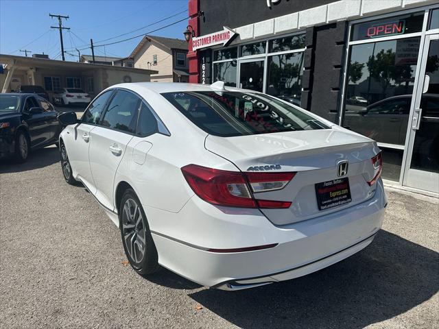 used 2021 Honda Accord Hybrid car, priced at $22,500