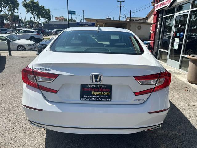 used 2021 Honda Accord Hybrid car, priced at $22,500