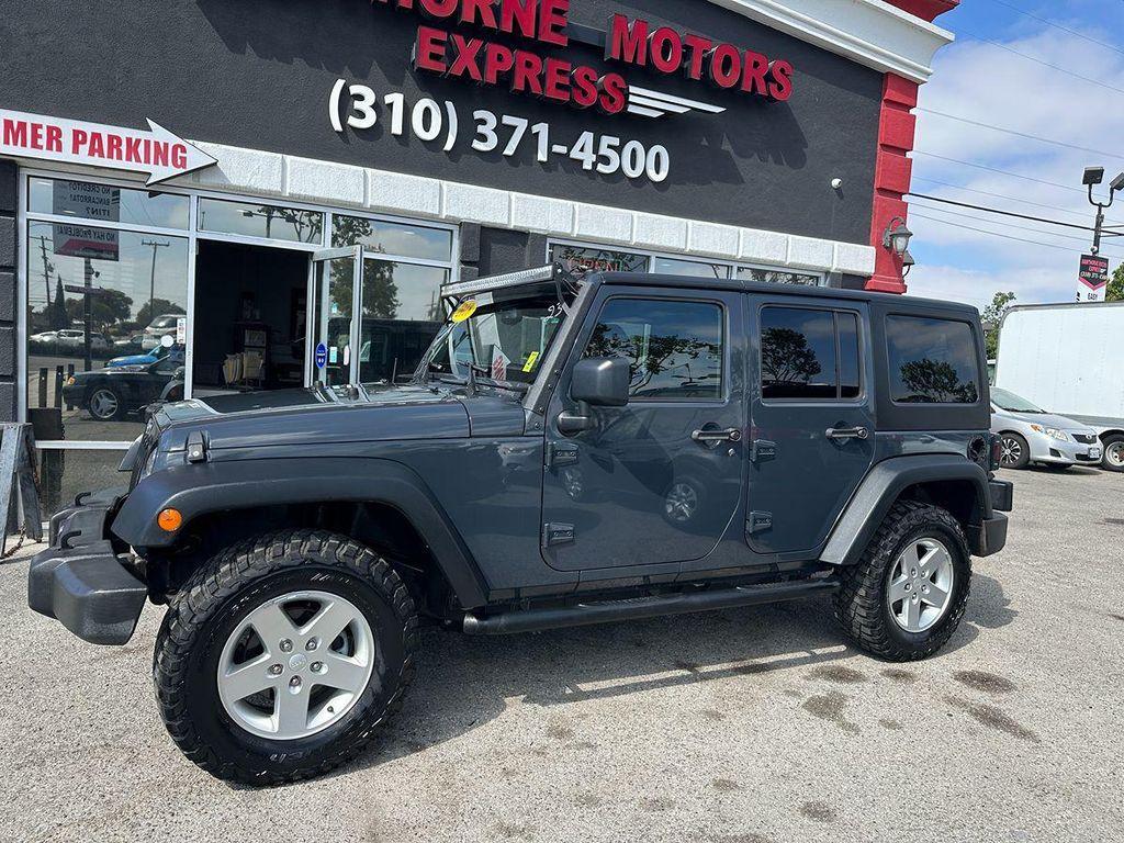 used 2018 Jeep Wrangler JK Unlimited car, priced at $19,900