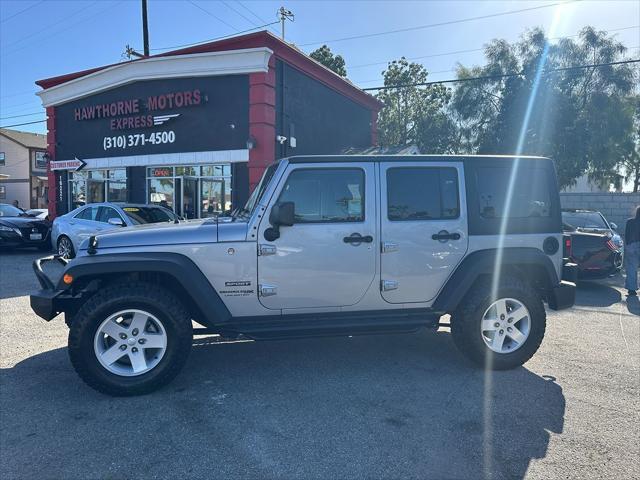 used 2018 Jeep Wrangler JK Unlimited car, priced at $18,900