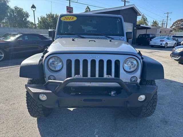used 2018 Jeep Wrangler JK Unlimited car, priced at $18,900