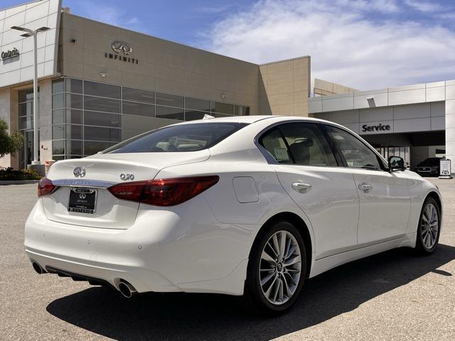 new 2024 INFINITI Q50 car, priced at $43,587