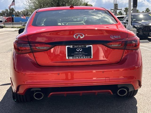 used 2024 INFINITI Q50 car, priced at $44,500