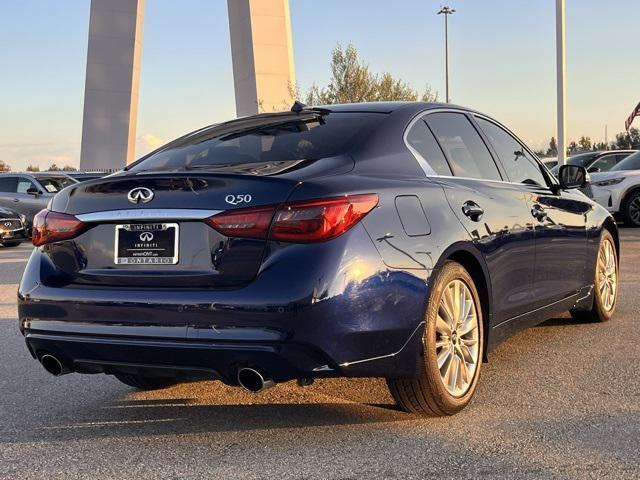 used 2021 INFINITI Q50 car, priced at $28,995