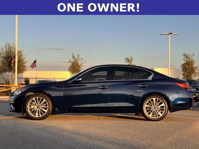 used 2021 INFINITI Q50 car, priced at $28,995