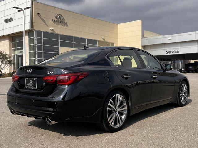 new 2024 INFINITI Q50 car, priced at $51,465